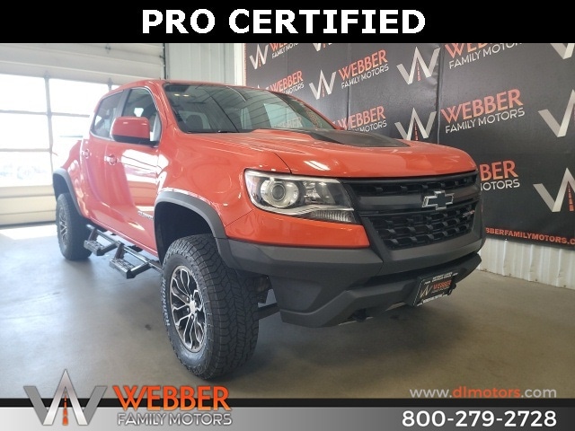 Used 2019 Chevrolet Colorado ZR2 with VIN 1GCGTEEN8K1175519 for sale in Detroit Lakes, Minnesota