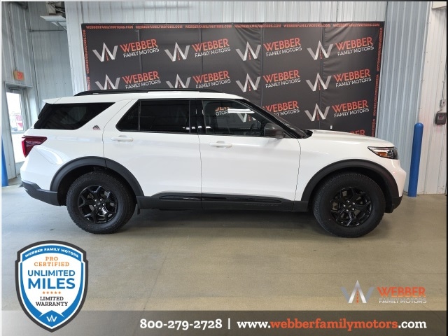Used 2023 Ford Explorer TIMBERLINE with VIN 1FMSK8JH1PGA74207 for sale in Detroit Lakes, Minnesota