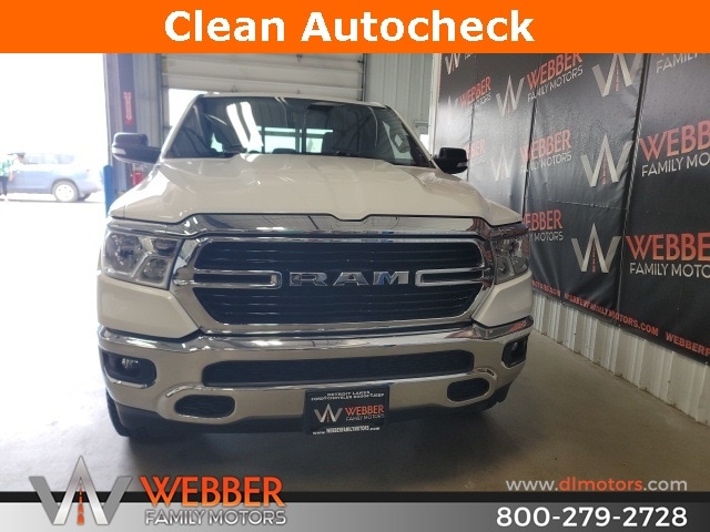 Used 2019 RAM Ram 1500 Pickup Big Horn/Lone Star with VIN 1C6SRFBT6KN831847 for sale in Detroit Lakes, Minnesota
