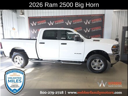 2026 Ram 2500 BIG HORN CREW CAB 4X4 6'4 BOX Pickup