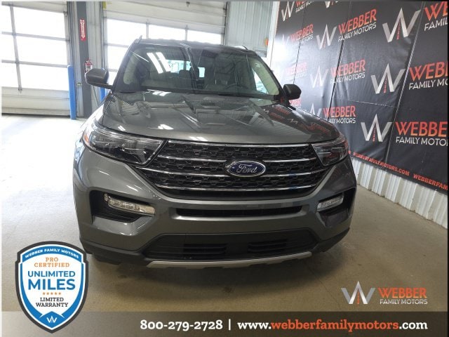 Used 2023 Ford Explorer XLT with VIN 1FMSK8DH8PGC23062 for sale in Detroit Lakes, Minnesota