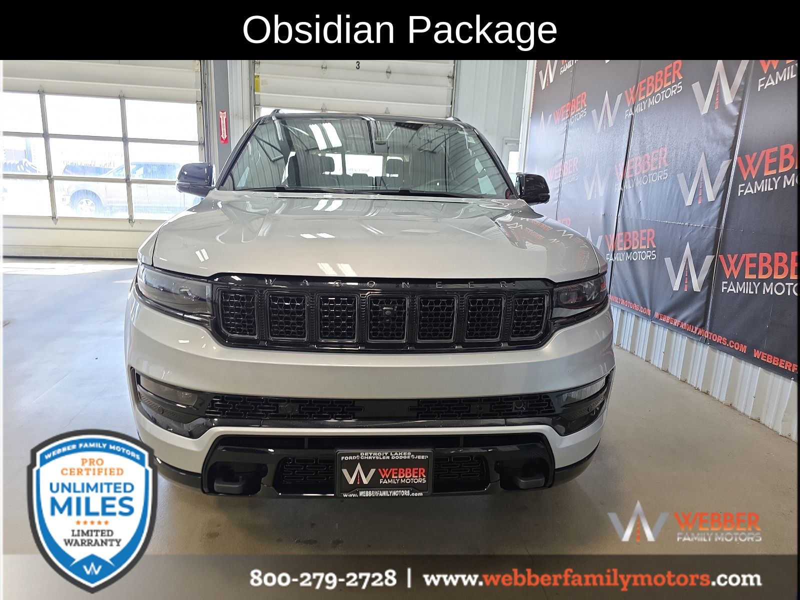 Used 2023 Jeep Grand Wagoneer Series III with VIN 1C4SJVGP8PS563379 for sale in Detroit Lakes, Minnesota