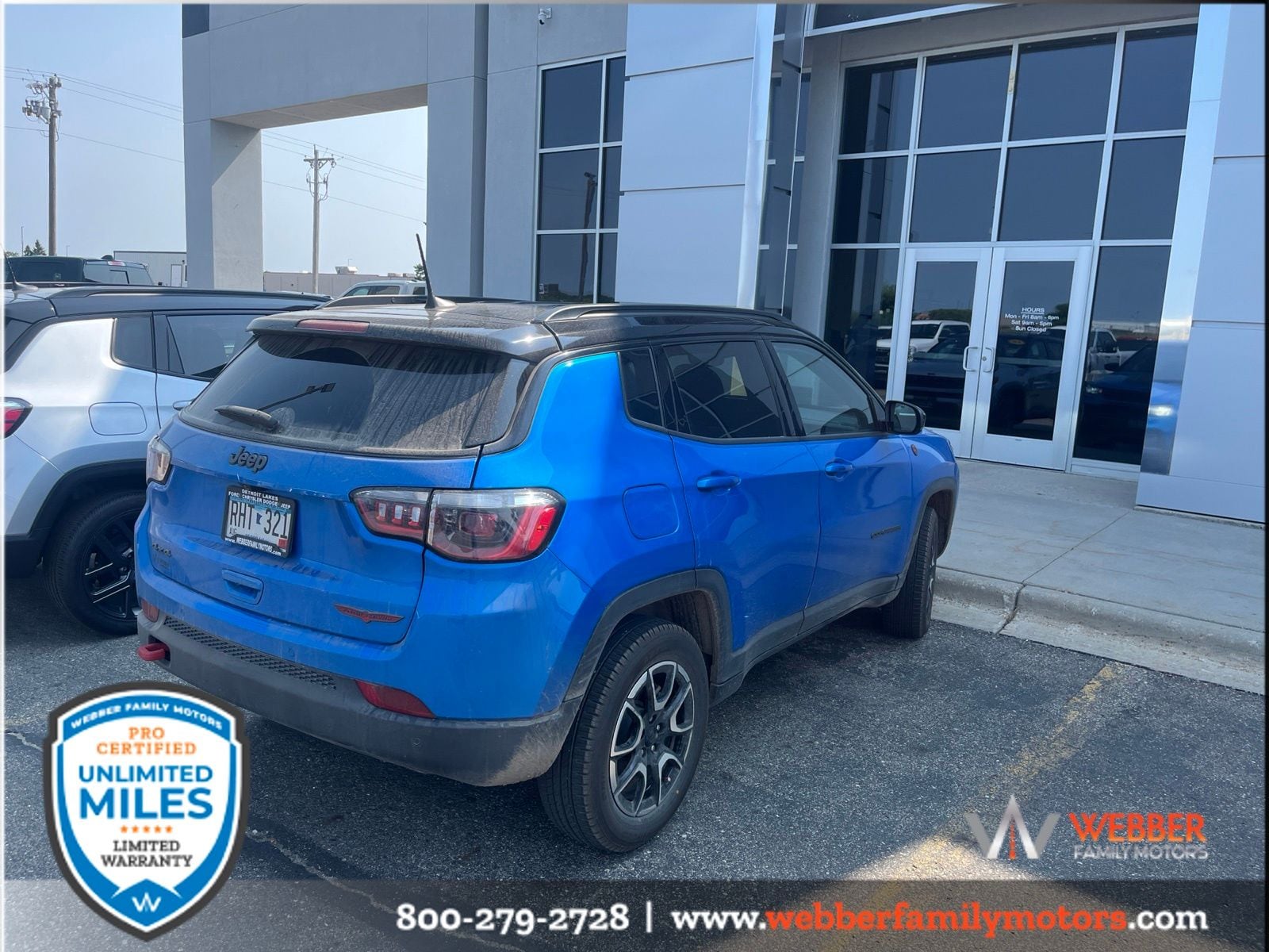 Used 2024 Jeep Compass Trailhawk with VIN 3C4NJDDNXRT101739 for sale in Detroit Lakes, Minnesota