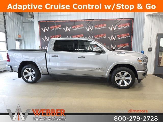 Used 2021 RAM Ram 1500 Pickup Limited with VIN 1C6SRFHT2MN646771 for sale in Detroit Lakes, Minnesota