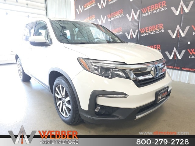 Used 2020 Honda Pilot EX-L with VIN 5FNYF6H56LB016181 for sale in Detroit Lakes, Minnesota