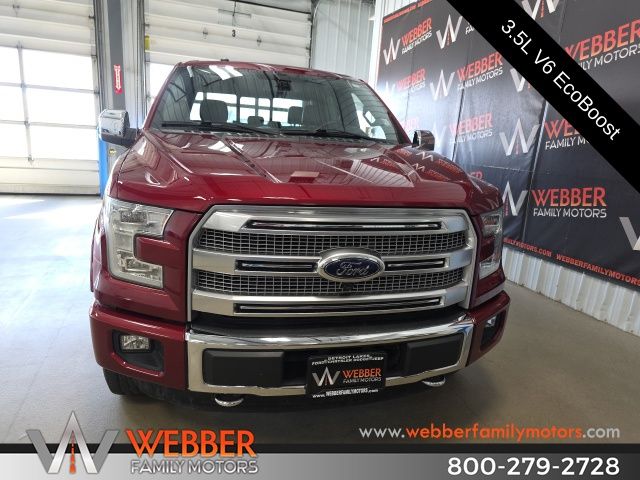 Used 2015 Ford F-150 Platinum with VIN 1FTEW1EG6FFA34241 for sale in Detroit Lakes, Minnesota