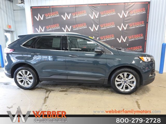 Used 2019 Ford Edge Titanium with VIN 2FMPK4K9XKBB04262 for sale in Detroit Lakes, Minnesota