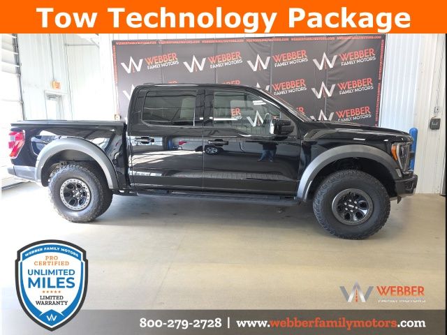 Used 2022 Ford F-150 Raptor with VIN 1FTFW1RG2NFC33025 for sale in Detroit Lakes, Minnesota