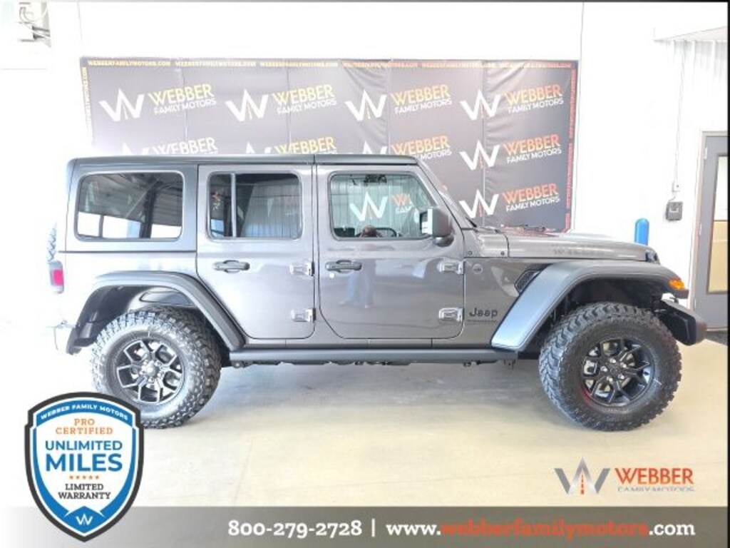 New 2026 Jeep Wrangler 4-DOOR WILLYS Sport Utility