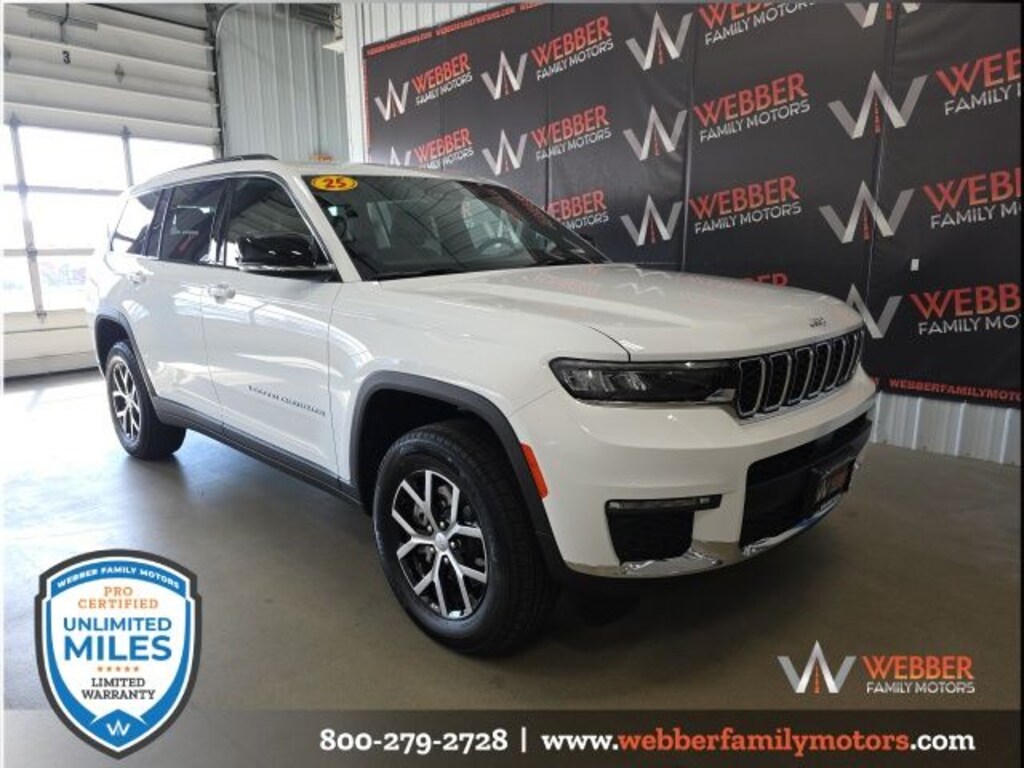 New 2025 Jeep Grand Cherokee L LIMITED 4X4 Sport Utility
