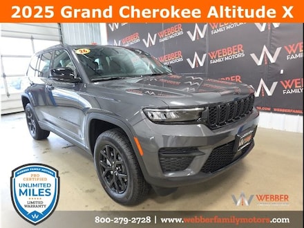 2025 Jeep Grand Cherokee ALTITUDE X 4X4 Sport Utility