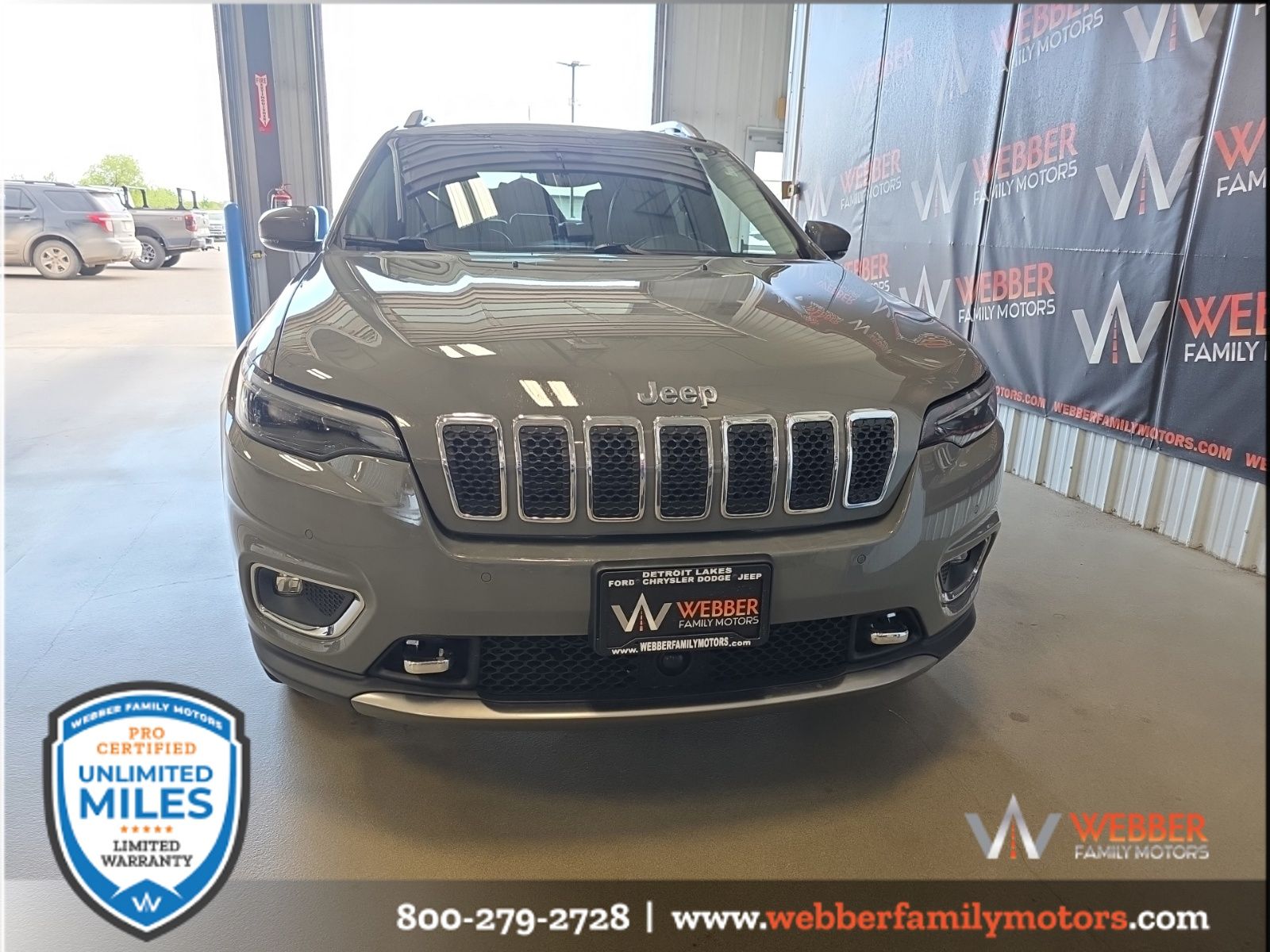 Used 2021 Jeep Cherokee Limited with VIN 1C4PJMDX9MD151377 for sale in Detroit Lakes, Minnesota