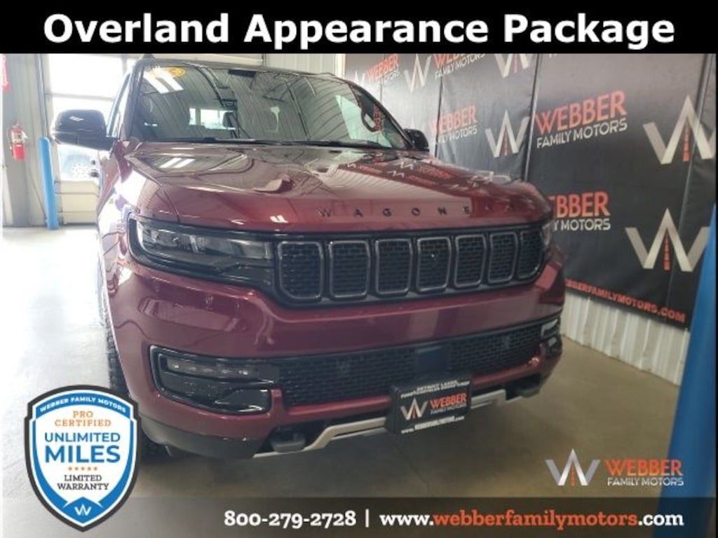 New 2025 Jeep Wagoneer OVERLAND 4X4 Sport Utility