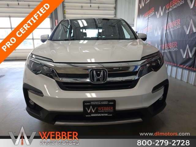 Used 2020 Honda Pilot EX-L with VIN 5FNYF6H56LB016181 for sale in Detroit Lakes, Minnesota
