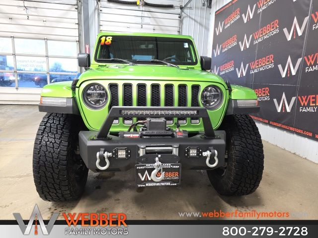 Used 2018 Jeep All-New Wrangler Unlimited Rubicon with VIN 1C4HJXFGXJW239440 for sale in Detroit Lakes, Minnesota