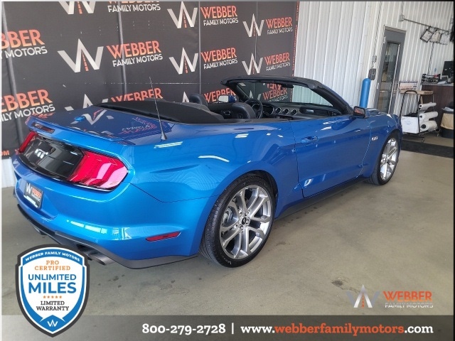 Used 2021 Ford Mustang GT Premium with VIN 1FATP8FF0M5154466 for sale in Detroit Lakes, Minnesota
