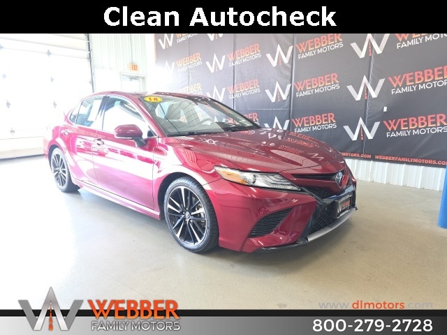 Used 2018 Toyota Camry XSE with VIN 4T1B61HKXJU515452 for sale in Detroit Lakes, Minnesota