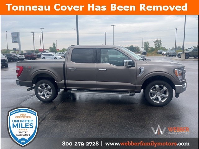 Used 2023 Ford F-150 Lariat with VIN 1FTFW1E56PFB00355 for sale in Detroit Lakes, Minnesota