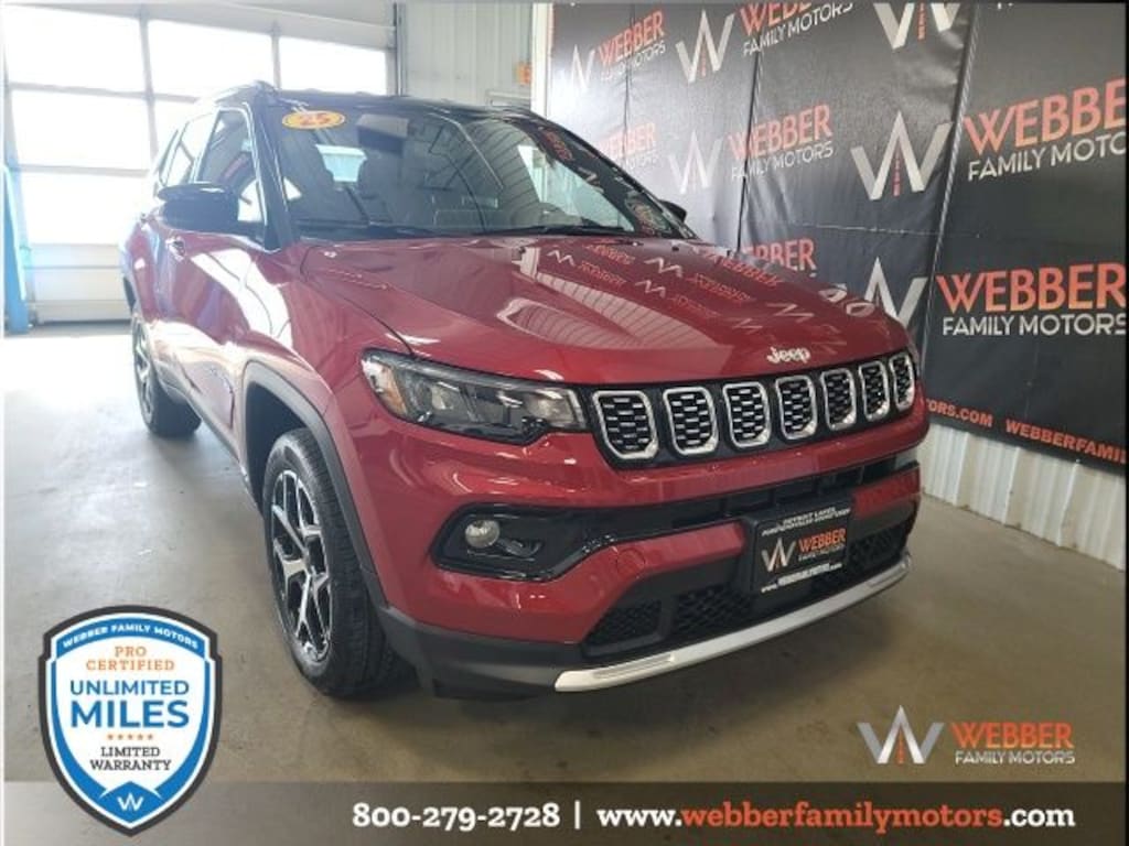 New 2025 Jeep Compass LIMITED 4X4 Sport Utility