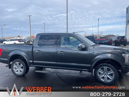Used 2020 Ford F-150 Platinum Truck SuperCrew Cab for Sale near Fargo, ND