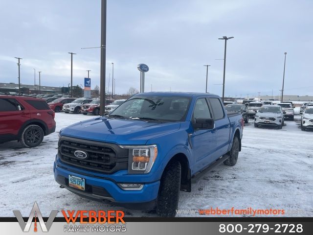 Used 2021 Ford F-150 XLT with VIN 1FTFW1E56MKD04916 for sale in Detroit Lakes, Minnesota