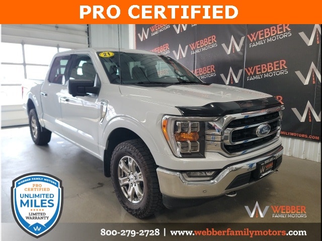 Used 2021 Ford F-150 XLT with VIN 1FTFW1E85MKE23972 for sale in Detroit Lakes, Minnesota