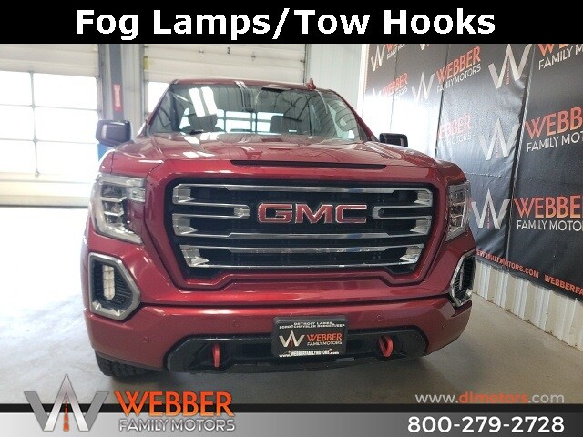 Used 2021 GMC Sierra 1500 AT4 with VIN 1GTU9EET7MZ155086 for sale in Detroit Lakes, MN