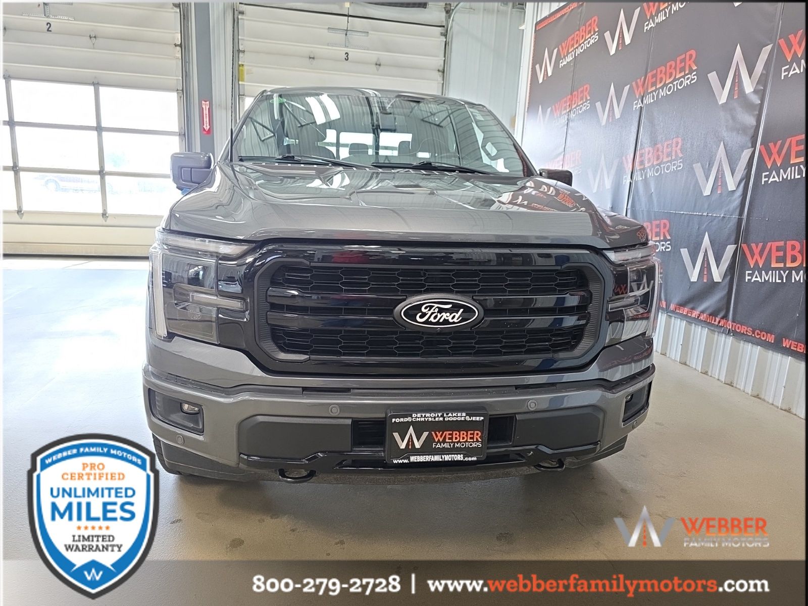 Used 2025 Ford F-150 Lariat with VIN 1FTFW5L86SFB16973 for sale in Detroit Lakes, Minnesota