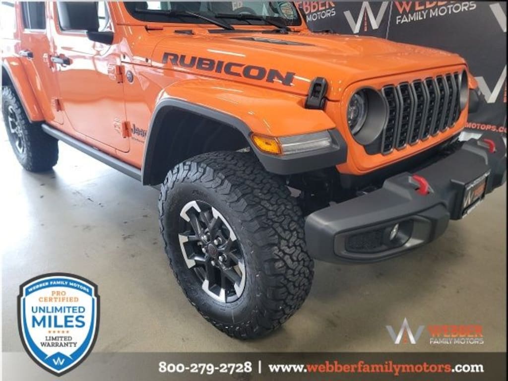 New 2025 Jeep Wrangler 4-DOOR RUBICON Sport Utility