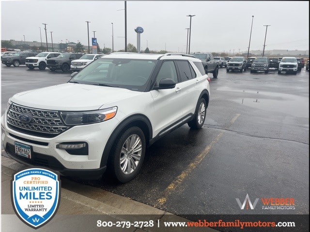 Used 2020 Ford Explorer Limited with VIN 1FMSK8FH3LGC59443 for sale in Detroit Lakes, Minnesota