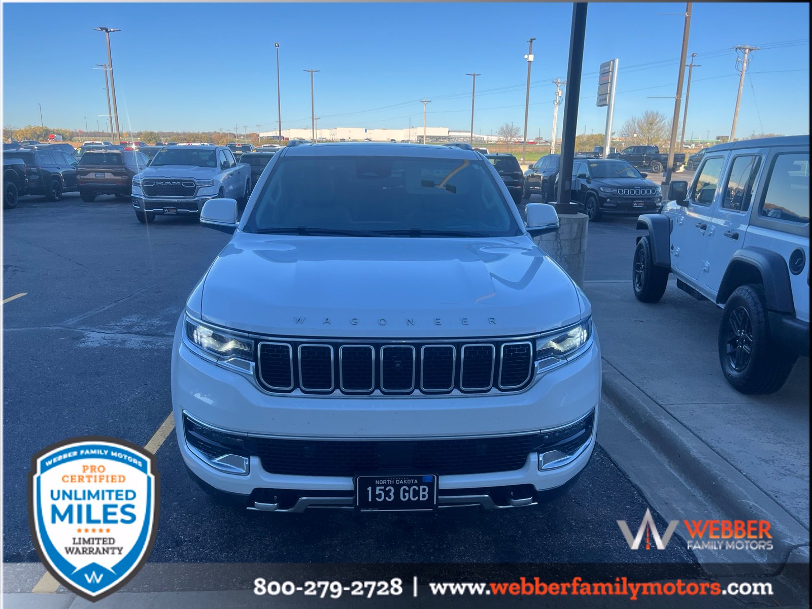 Used 2022 Jeep Wagoneer Series III with VIN 1C4SJVDT9NS101492 for sale in Detroit Lakes, Minnesota