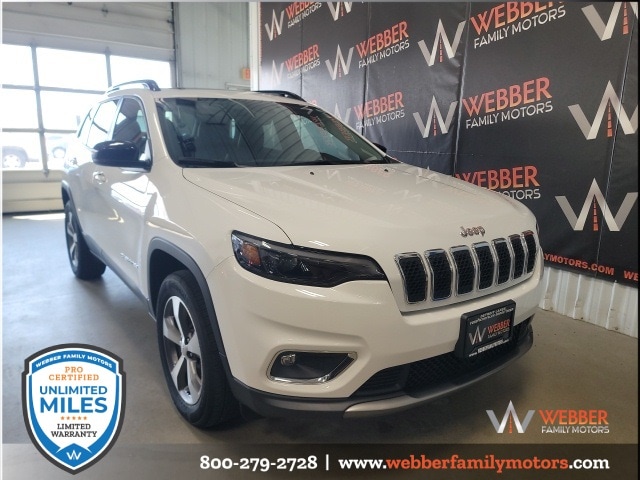 Used 2022 Jeep Cherokee Limited with VIN 1C4PJMDX1ND530830 for sale in Detroit Lakes, Minnesota