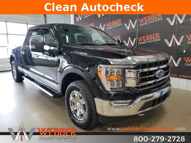 Used 2023 Ford F-150 Lariat with VIN 1FTFW1E8XPKD37979 for sale in Detroit Lakes, Minnesota