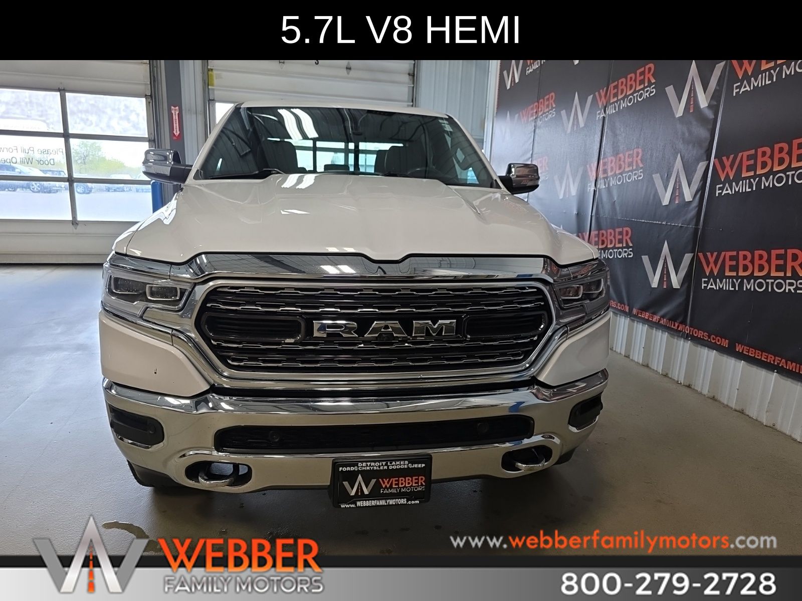 Used 2019 RAM Ram 1500 Pickup Limited with VIN 1C6SRFHT5KN682838 for sale in Detroit Lakes, Minnesota