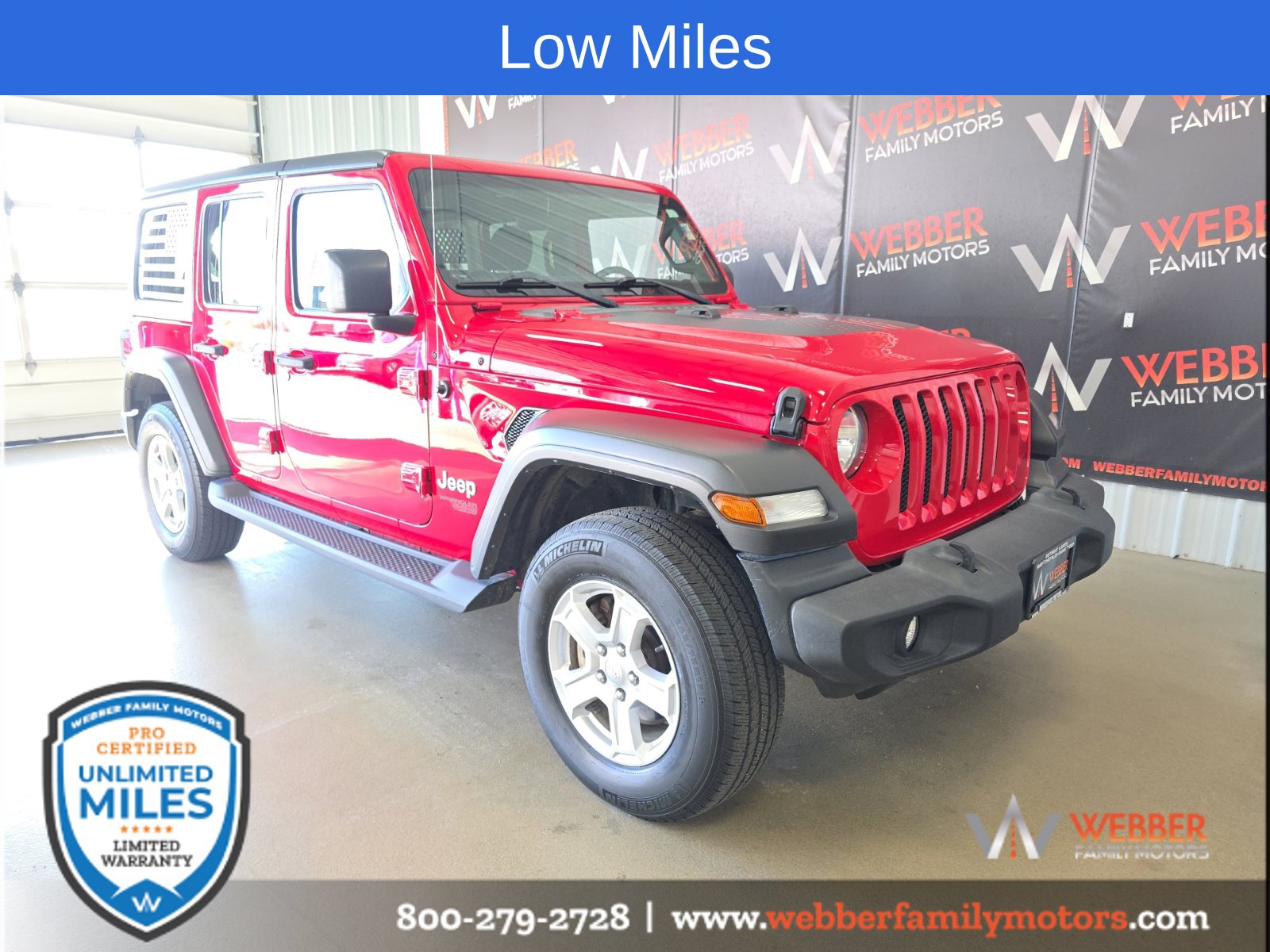 Used 2021 Jeep Wrangler Unlimited Sport S with VIN 1C4HJXDG4MW579044 for sale in Detroit Lakes, Minnesota