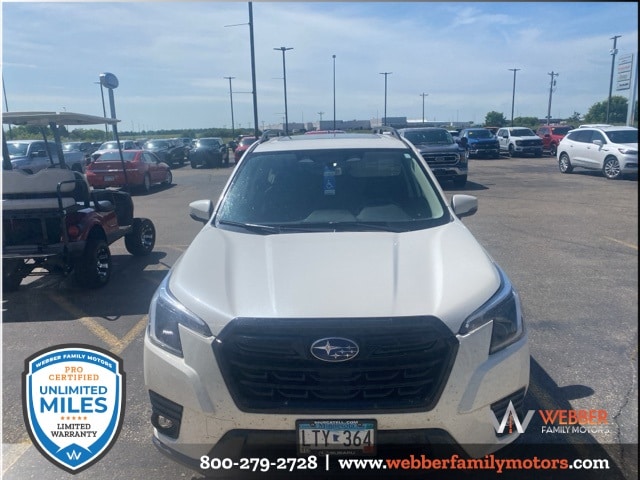 Used 2024 Subaru Forester Limited with VIN JF2SKALC2RH492142 for sale in Detroit Lakes, Minnesota