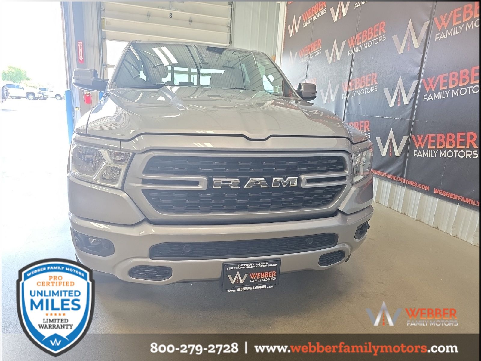 Used 2024 RAM Ram 1500 Pickup Big Horn/Lone Star with VIN 1C6SRFFT7RN124289 for sale in Detroit Lakes, Minnesota