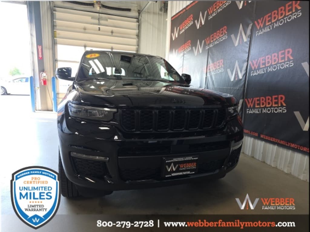 New 2025 Jeep Grand Cherokee L LIMITED 4X4 Sport Utility