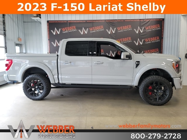 Used 2023 Ford F-150 Lariat with VIN 1FTFW1E55PKD73018 for sale in Detroit Lakes, Minnesota