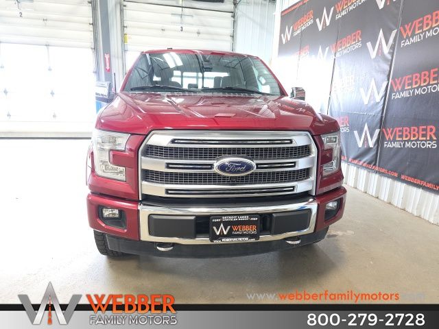 Used 2016 Ford F-150 Platinum with VIN 1FTEW1EG6GFA94814 for sale in Detroit Lakes, Minnesota