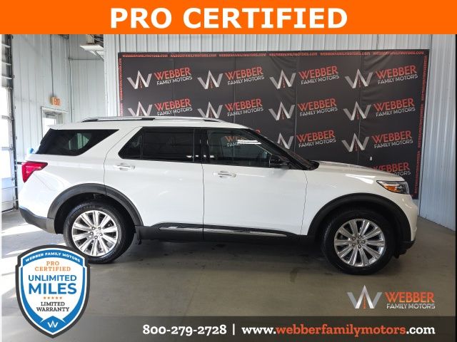 Used 2020 Ford Explorer Limited with VIN 1FMSK8FH3LGC59443 for sale in Detroit Lakes, Minnesota
