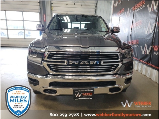 Used 2022 RAM Ram 1500 Pickup Laramie with VIN 1C6SRFJTXNN206650 for sale in Detroit Lakes, Minnesota