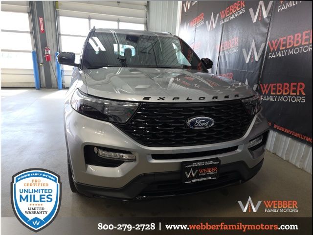 Used 2023 Ford Explorer ST-LINE with VIN 1FMSK8KH0PGA66033 for sale in Detroit Lakes, Minnesota