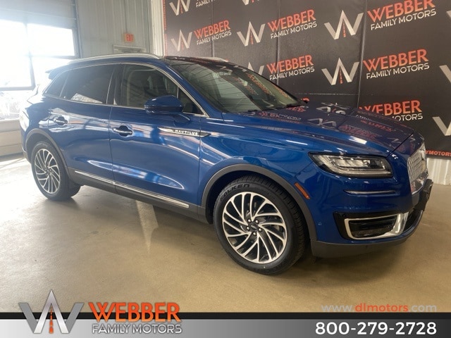 Used 2020 Lincoln Nautilus Reserve with VIN 2LMPJ8K9XLBL26834 for sale in Detroit Lakes, Minnesota