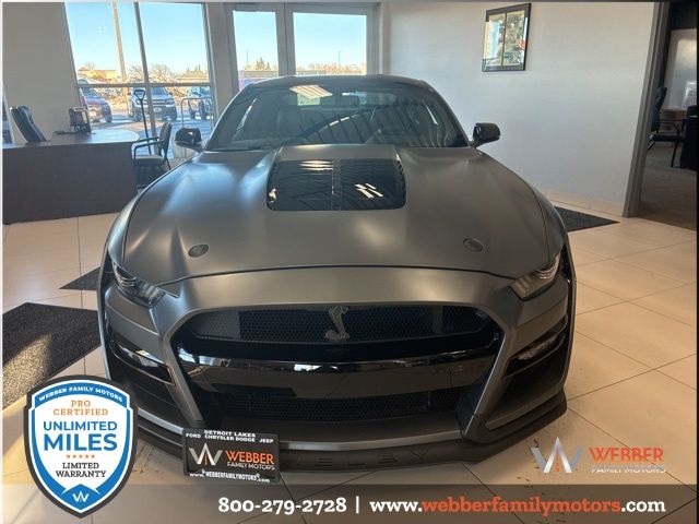 Used 2021 Ford Mustang Shelby GT500 with VIN 1FA6P8SJ9M5501431 for sale in Detroit Lakes, Minnesota