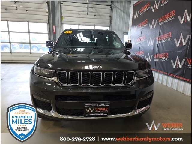 Used 2024 Jeep Grand Cherokee L Limited with VIN 1C4RJKBG1R8608120 for sale in Detroit Lakes, Minnesota