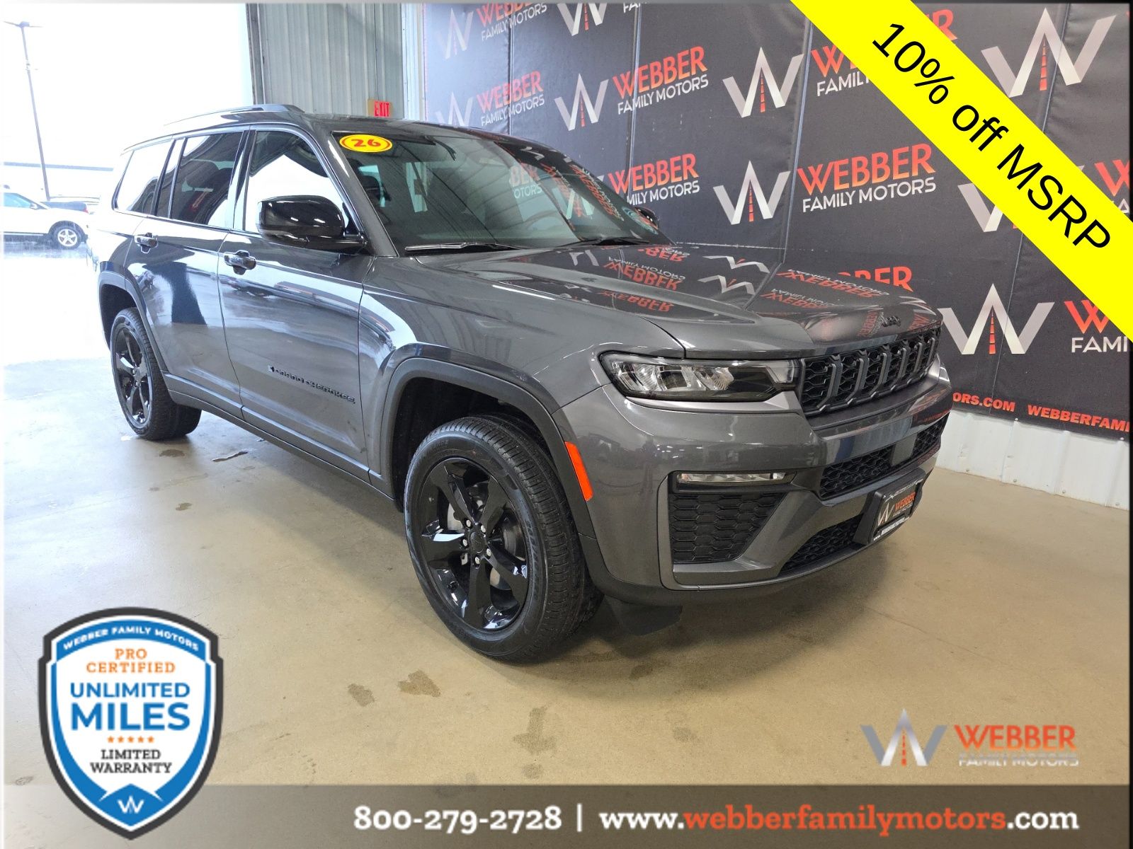 2026 Jeep Grand Cherokee L LIMITED 4X4 Sport Utility