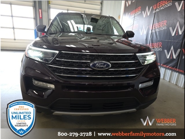 Used 2023 Ford Explorer XLT with VIN 1FMSK8DH1PGA51344 for sale in Detroit Lakes, Minnesota