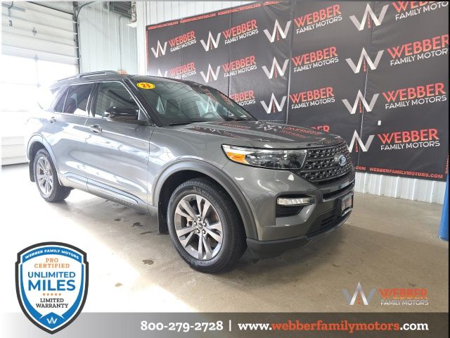 Used 2023 Ford Explorer XLT with VIN 1FMSK8DH1PGA73697 for sale in Detroit Lakes, Minnesota