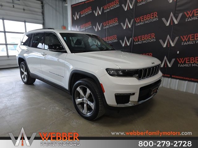 Used 2022 Jeep Grand Cherokee L Limited with VIN 1C4RJKBGXN8515400 for sale in Detroit Lakes, Minnesota